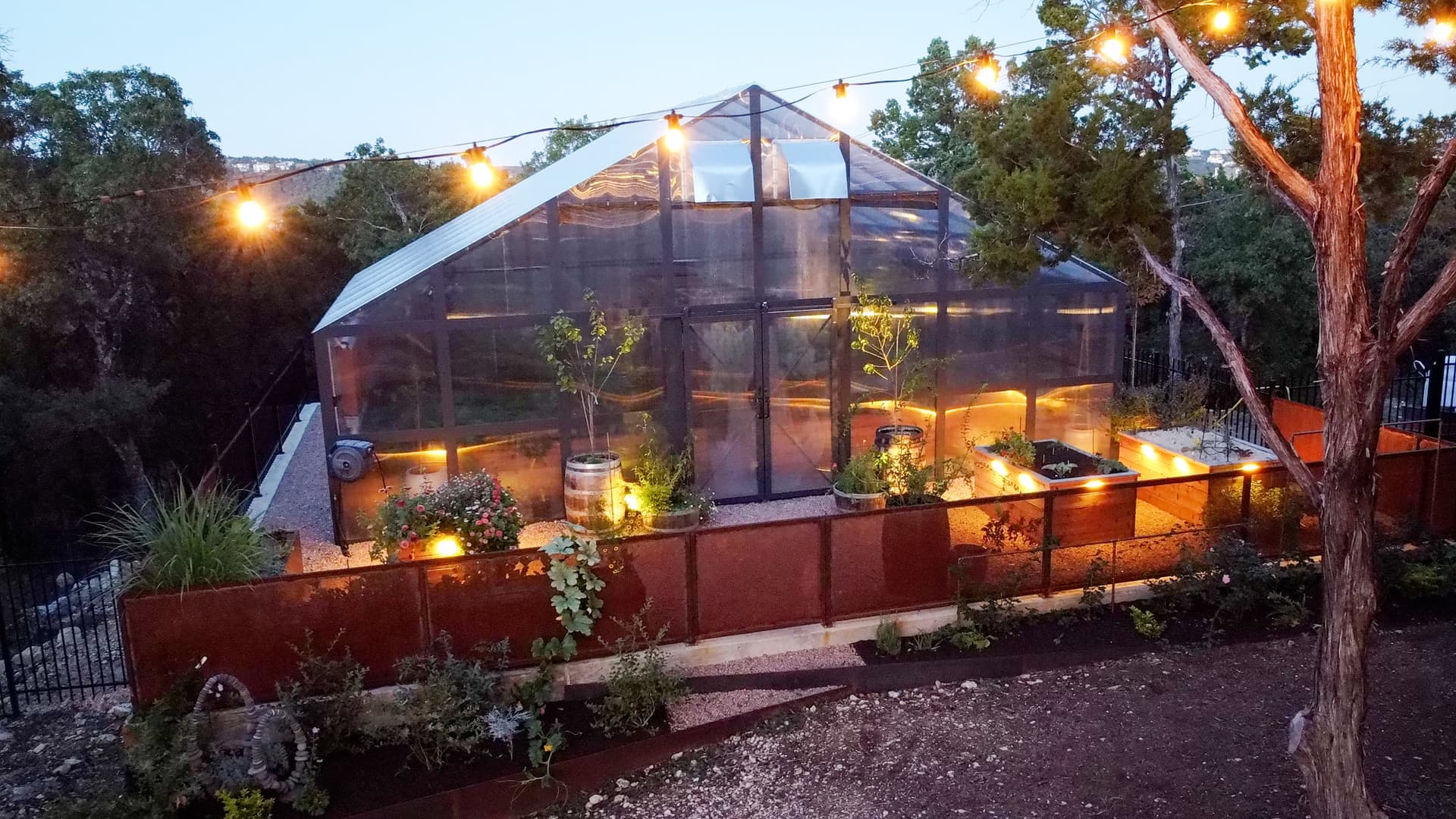 Outdoor renovation project in Bee Cave